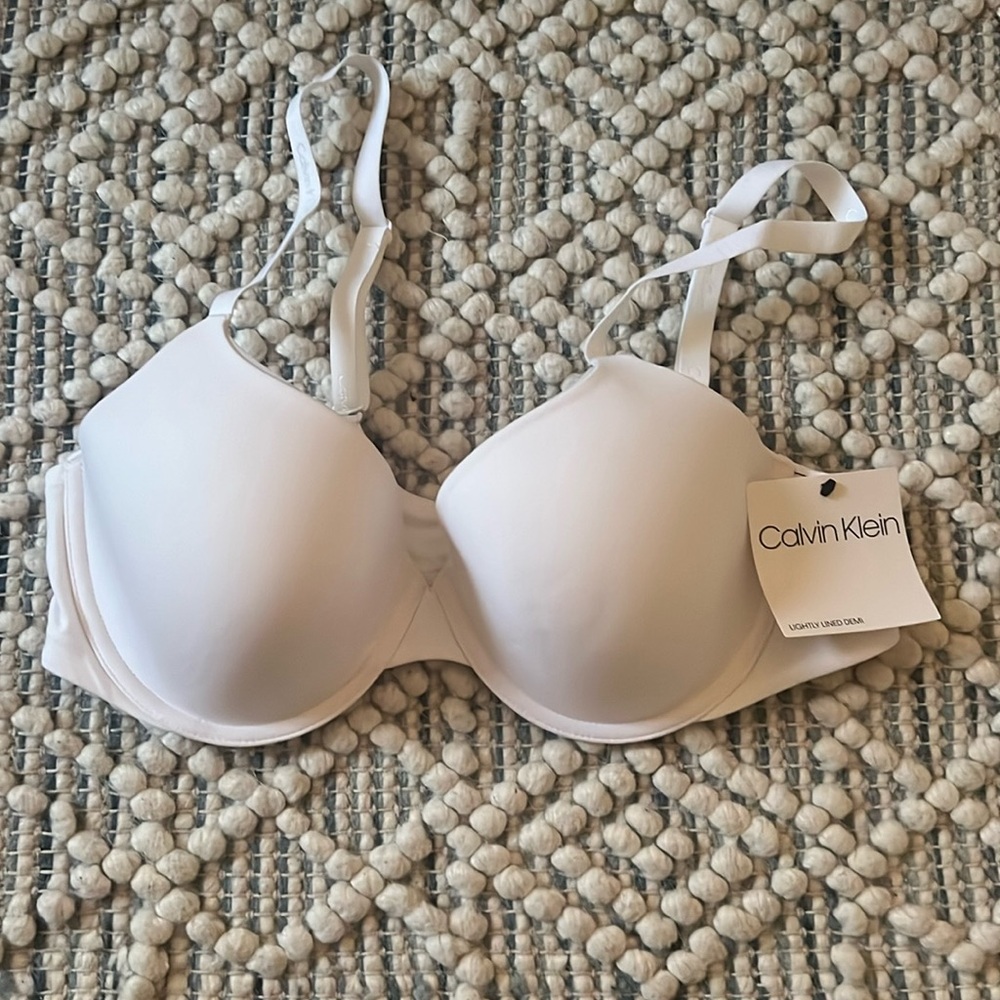 38B lightly Lined Demi Bra by Calvin Klein